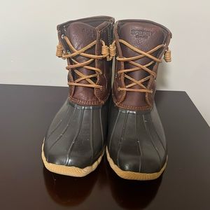 Sperry duck boots size 10